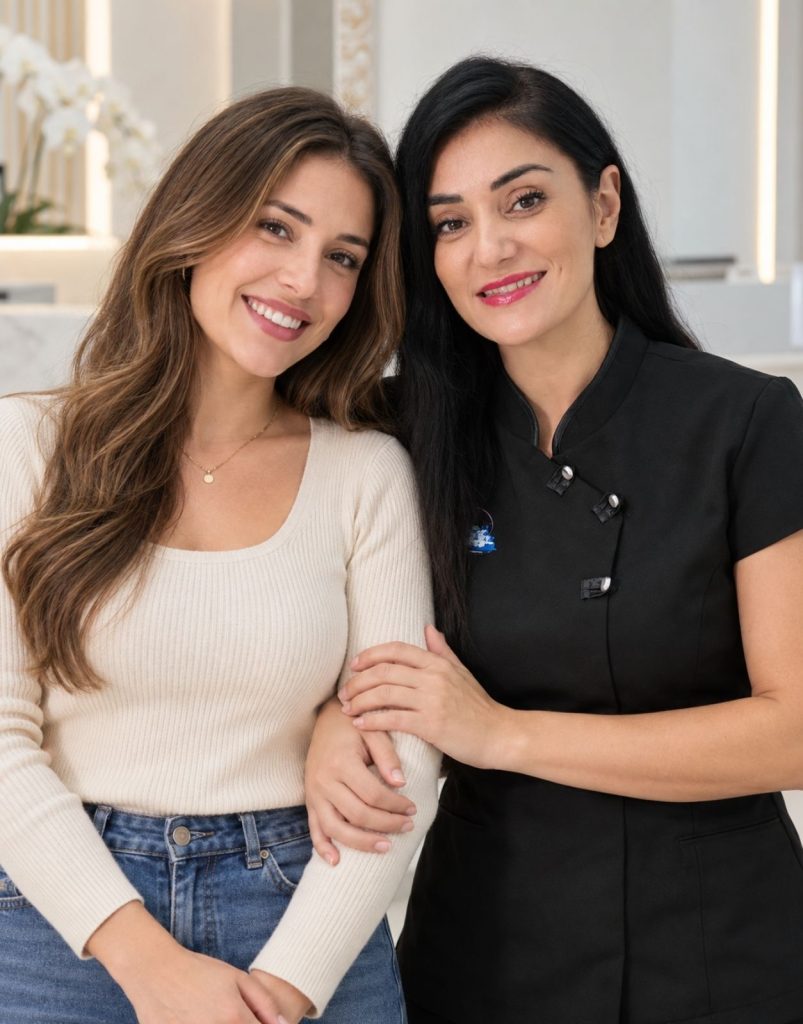 Alumnas practicando técnicas de medicina estética en una formación presencial para enfermeras