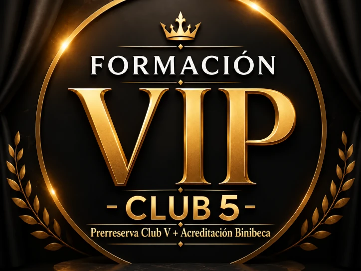 Prerreserva Club V + Acreditación Binibeca